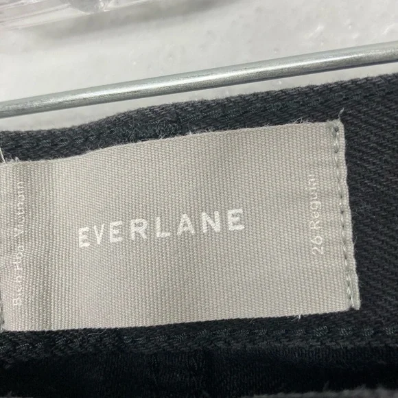 Everlane Black raw hem crop jeans - Picture 6 of 9